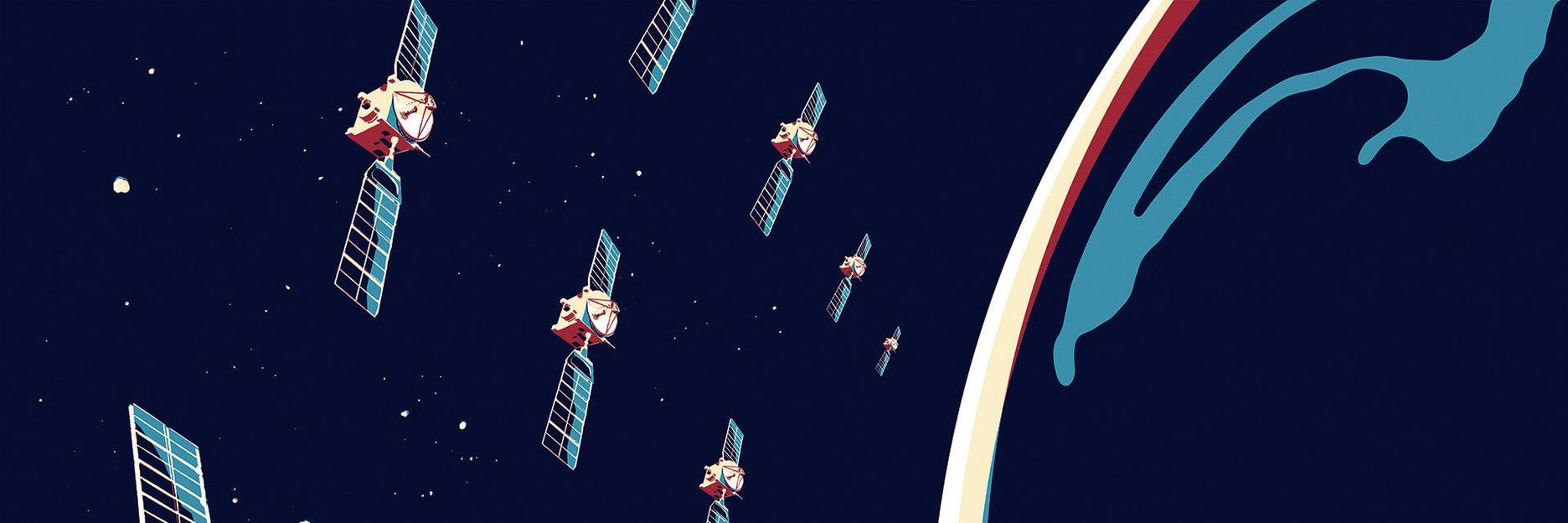 Satellitenschwarm