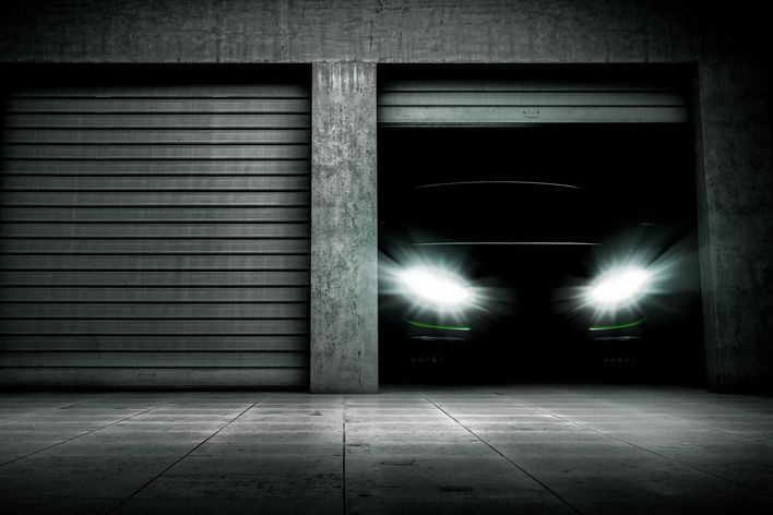 electric car laser