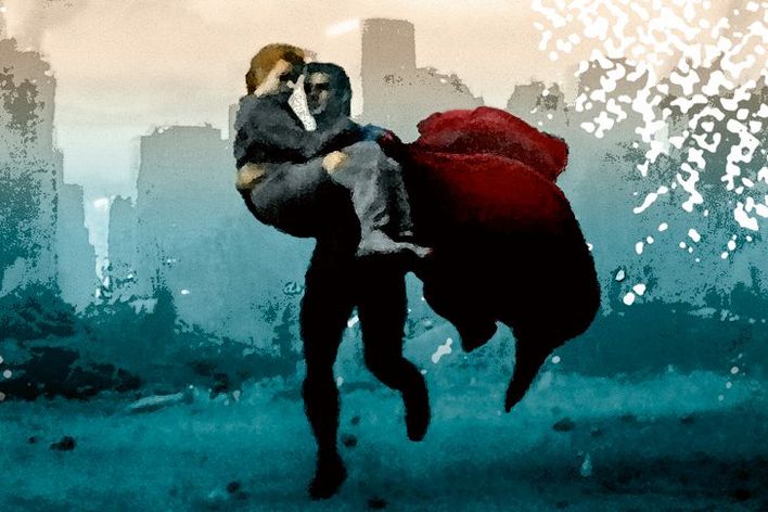 Laser-meets-Superman