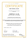 Certification according to DIN EN ISO 50001