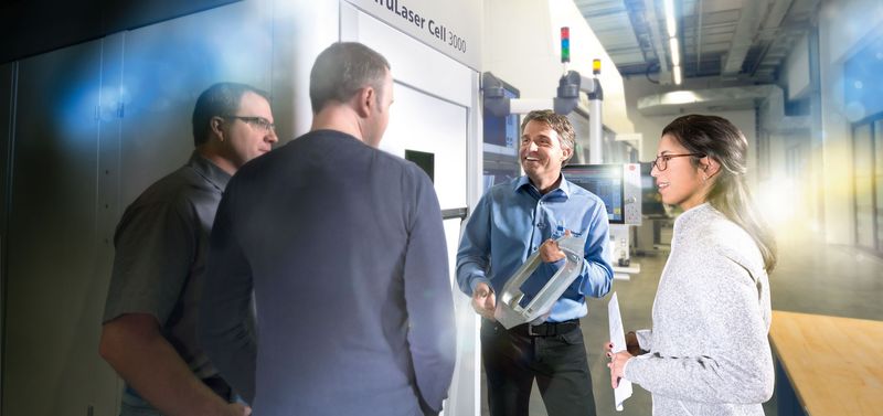 TRUMPF Services Schulungen Keyvisual