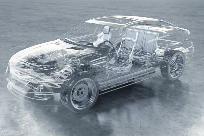 TRUMPF e-mobility digital car display