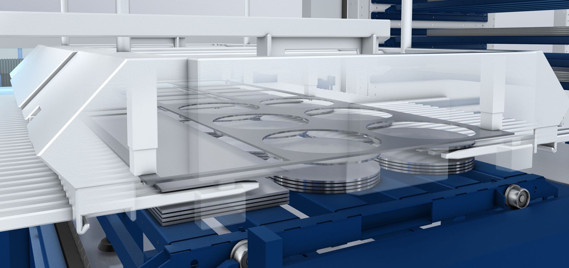 LiftMaster Linear, scrap skeleton separation