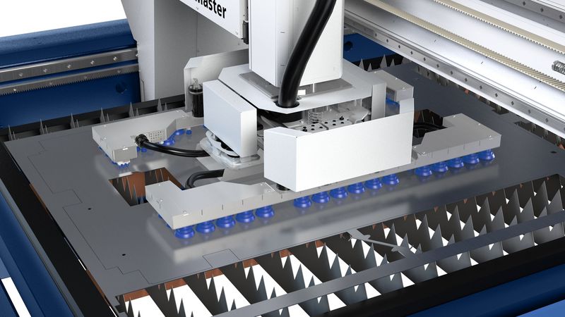 LoadMaster, smart functions monitor the separation of parts