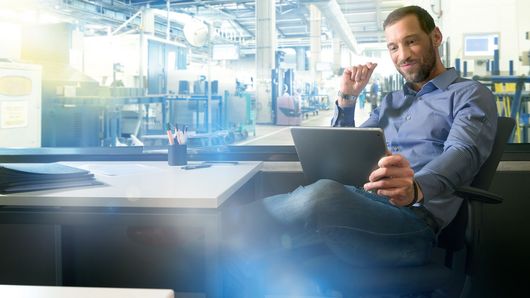 Key visual of TRUMPF Service Agreements
