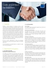 Code of conduct for suppliers