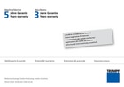 5-Jahres-Garantie