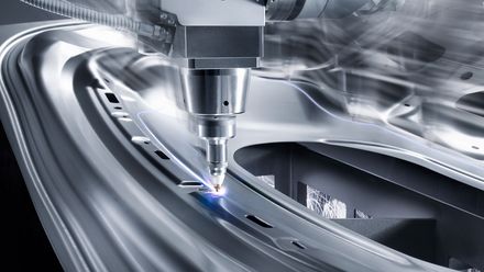 Technology image of machines and systems
