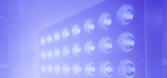 Image of the DC pulsed plasma generators