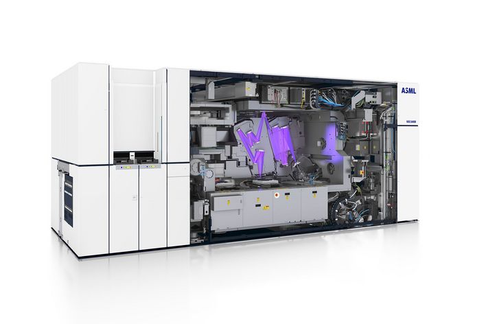 Gesamtsystem zur EUV-Lithografie ASML 