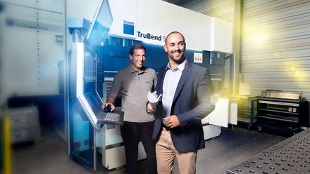 Key visual of TRUMPF Services Pre-owned Machines