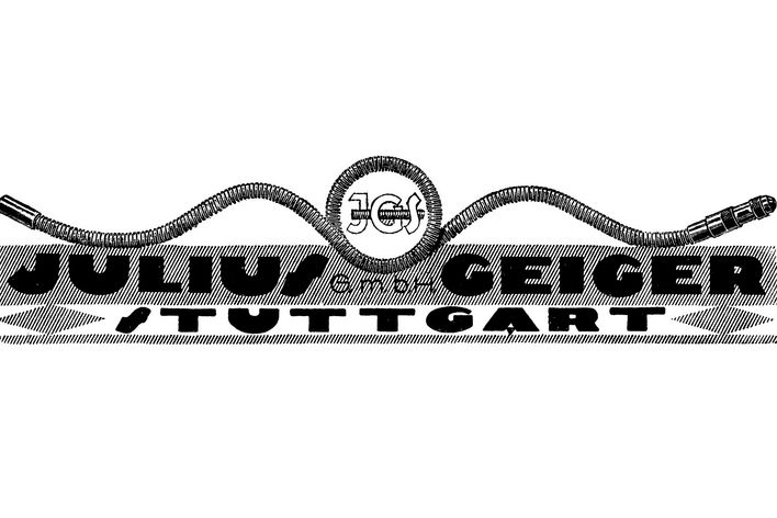 historical logo of julius geiger