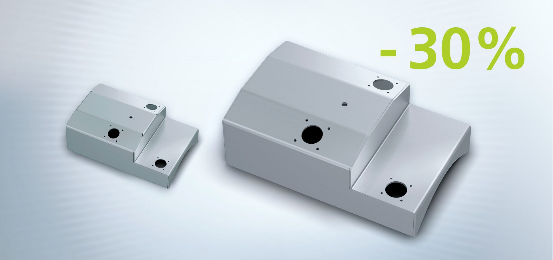 Part optimization, laser welding part design, example