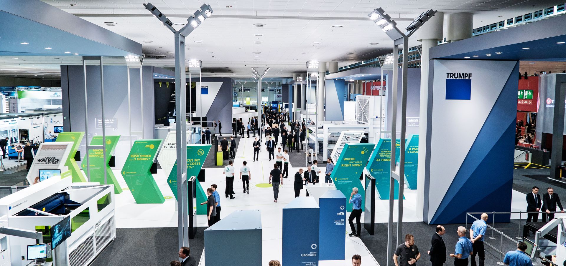 TRUMPF trade show