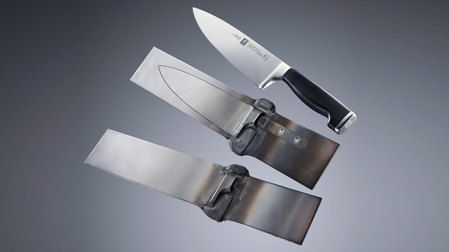Laser-cut kitchen knives