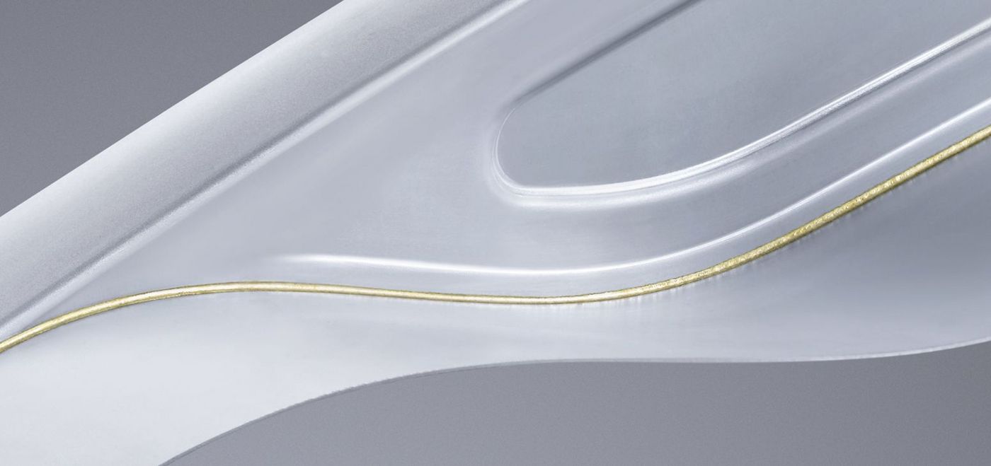 Laser-soldered component