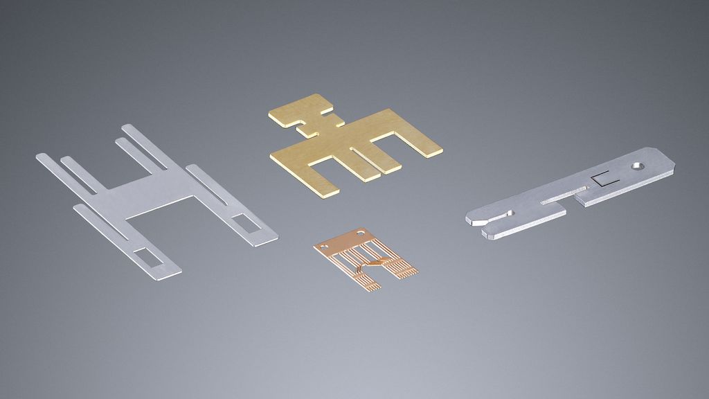 Laser-cut crimp contacts