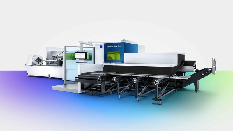 Laser-Rohrschneidemaschine TruLaser Tube 5000 von TRUMPF