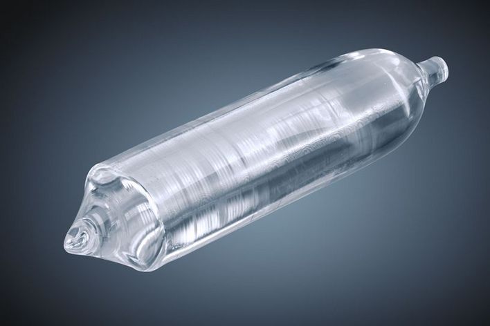 Crystals grown as per the Czochralski process