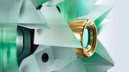 Image of the technology inside the TRUMPF disk laser