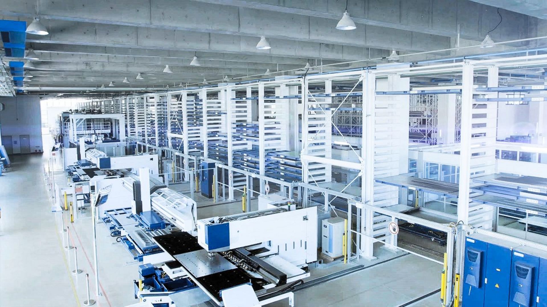 Produktionshalle bei SNBC