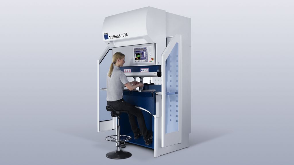 TruBend Serie 7000, Steh- und Sitzhilfe