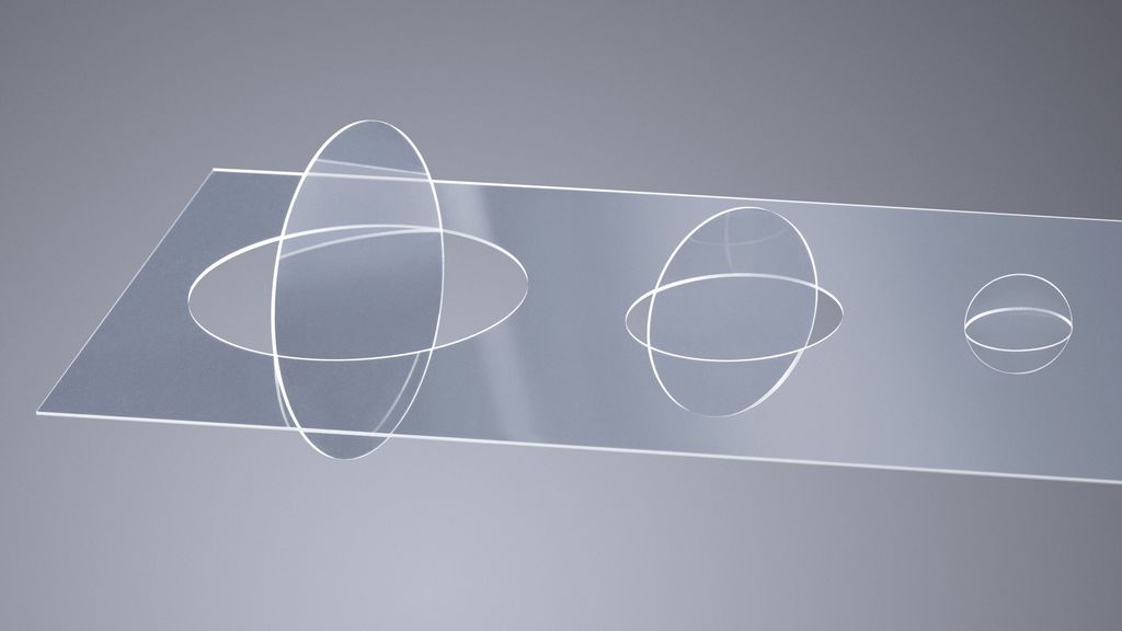 High-speed laser cutting of glass