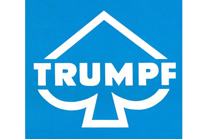 historical picture of the first TRUMPF Logo