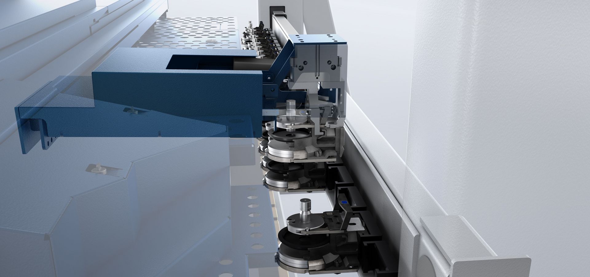 SheetMaster, integrated tool changer