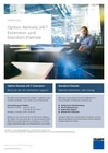 Flyer Remote Extension 24/7 und Standort-Flatrate