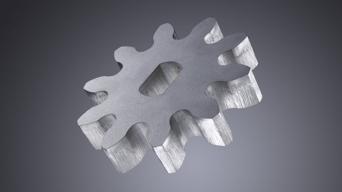 Laser-cut component