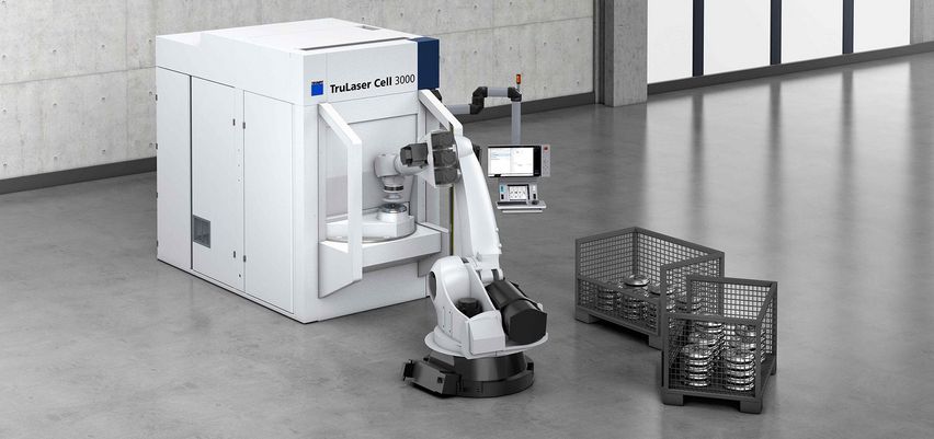 TruLaser Cell 3000 with automation
