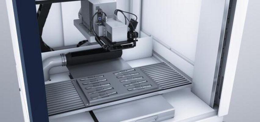 TruMark 7000 interior space