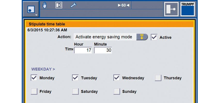 Low TruDisk operating costs