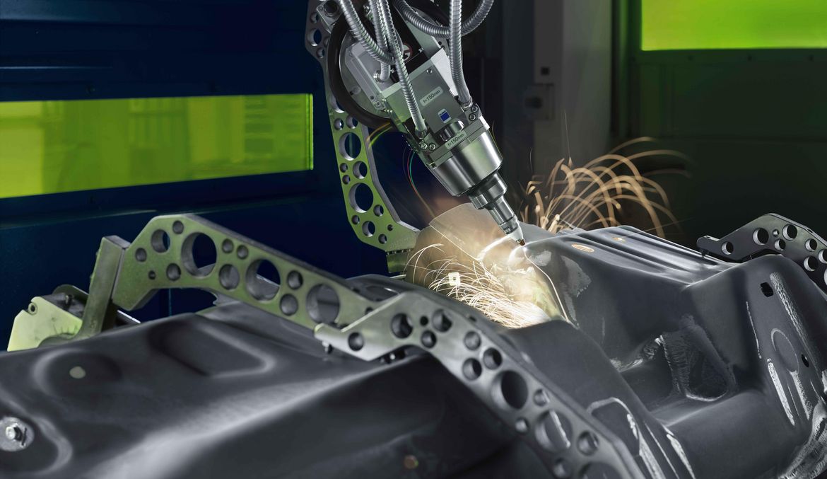 TRUMPF laser cutting cross beam