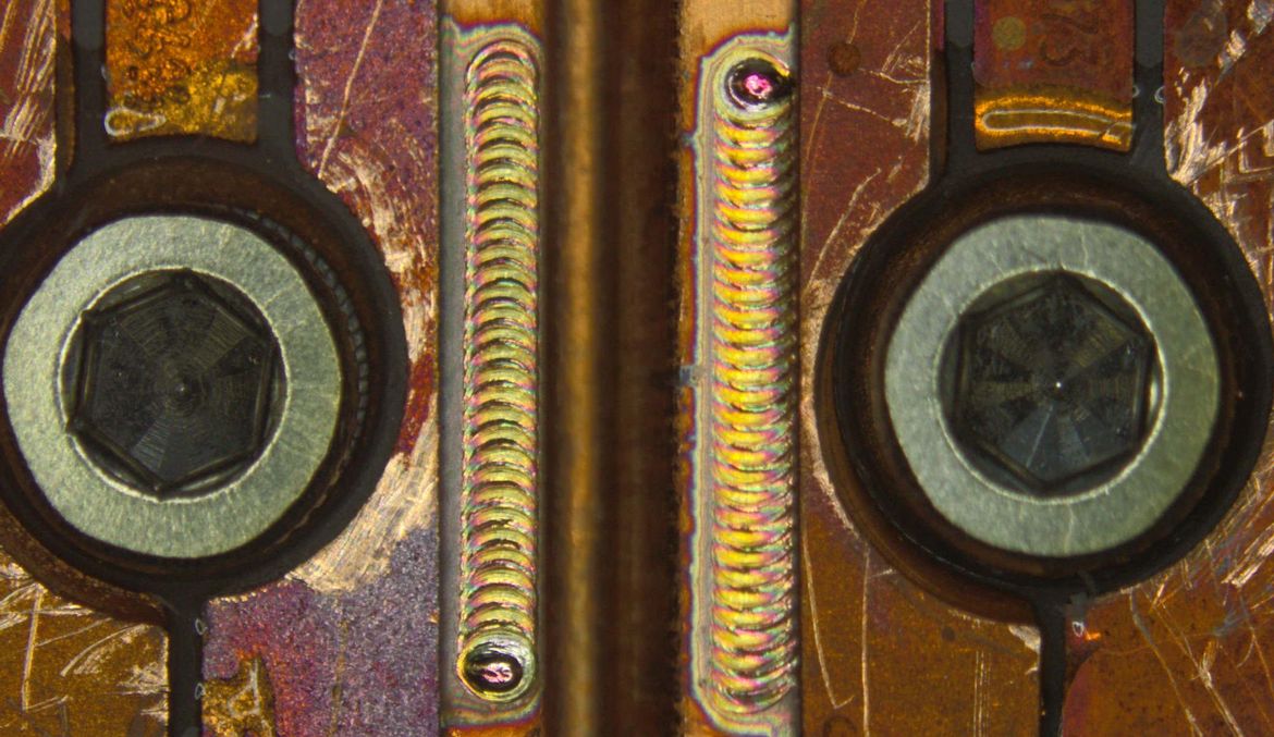 TruDisk Pulse, laser welded bonding of two direct copper bonds