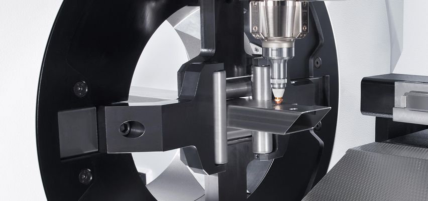 TruLaser Tube 5000 fiber, collet chuck