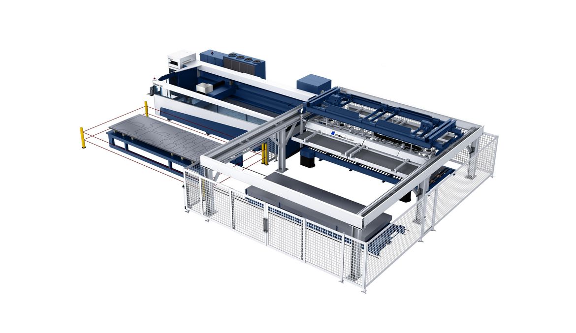 TruLaser 5060 with LiftMaster Linear and dual carts