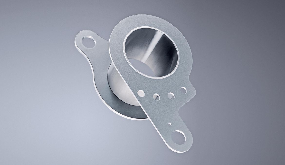 Mild steel tube connection