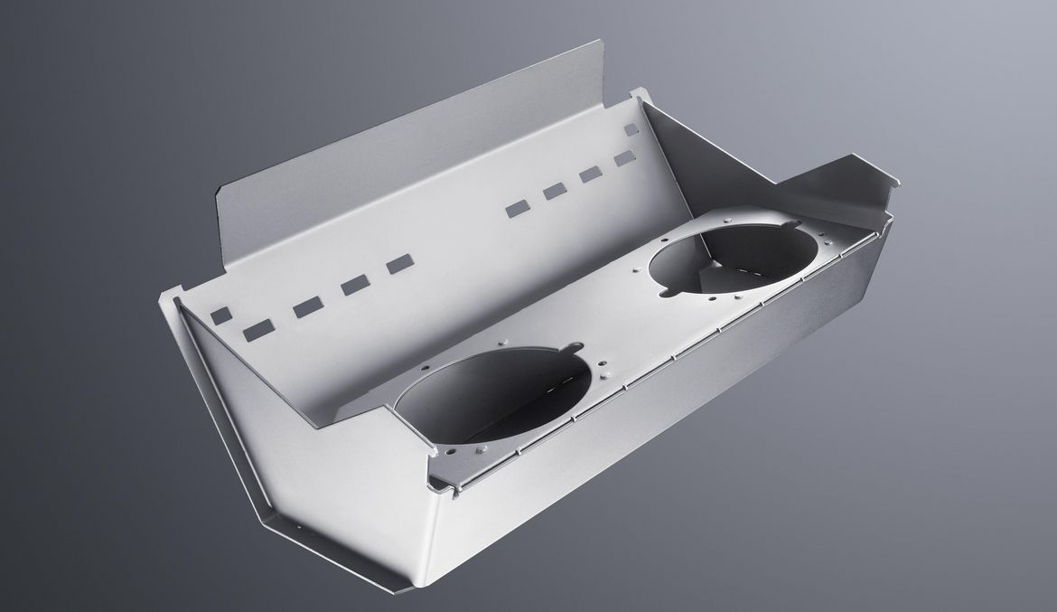 TruBend Series 5000, complex thin sheet part