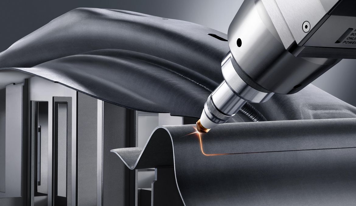 TRUMPF 3D-laser welding application TruLaser Cell B-pillar