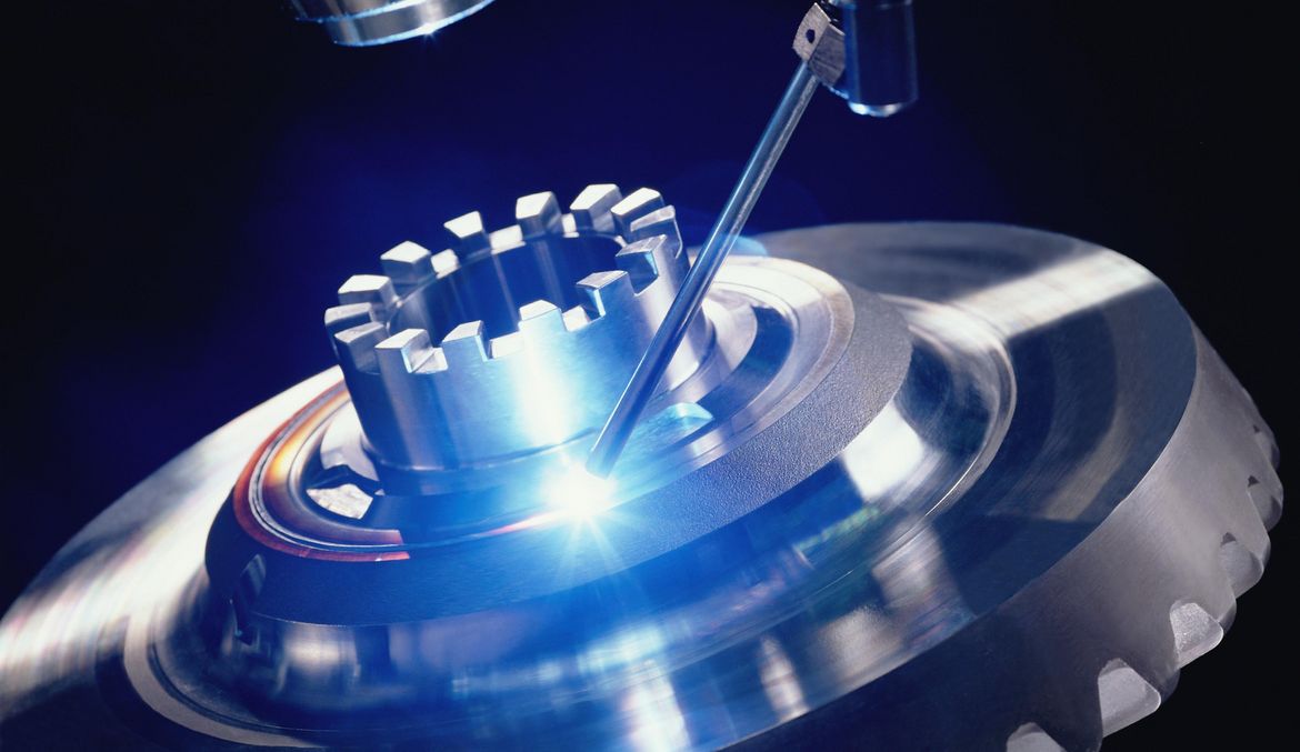 Laser-welded transmission parts and clutch components