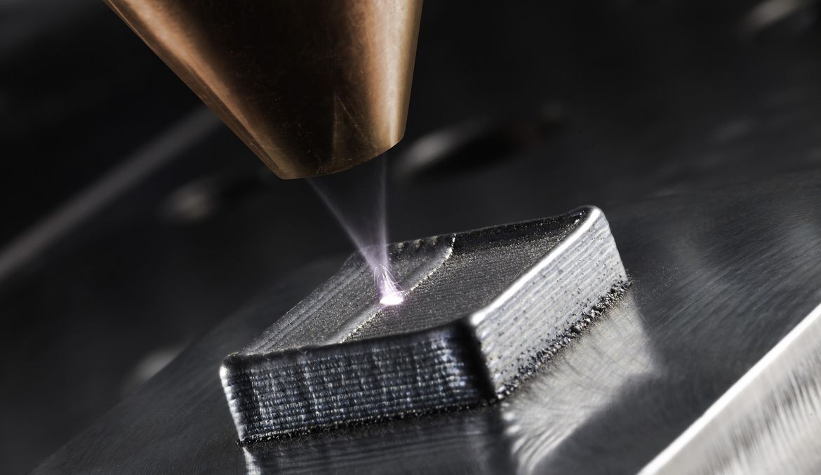 Laser metal deposition with TRUMPF focusing optics