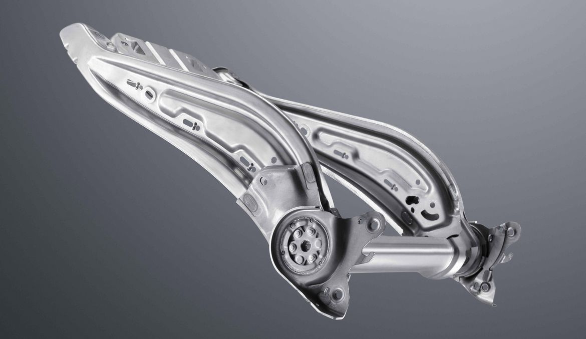 Example part of an automobile seat