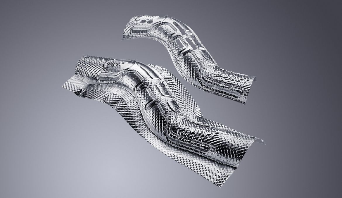 Laser-cut heat protection sheet for exhaust gas systems