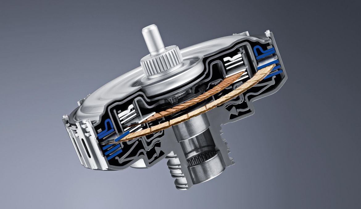Laser-welded dual clutch unit