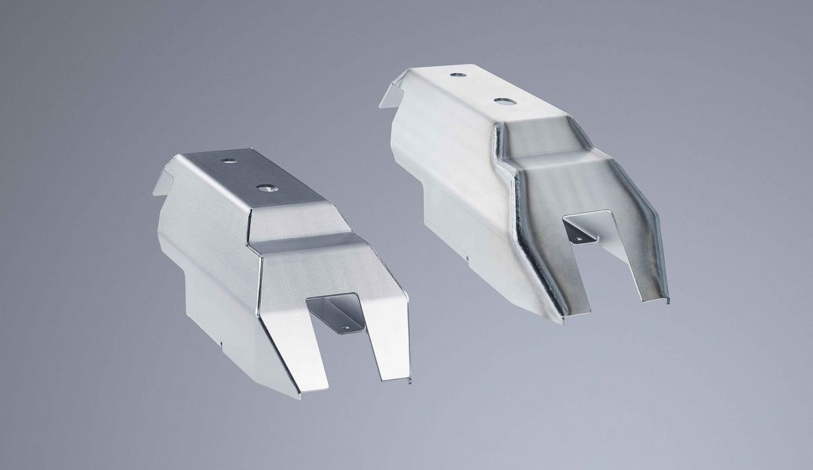TruLaser Weld 5000 sample part for process-reliable welding