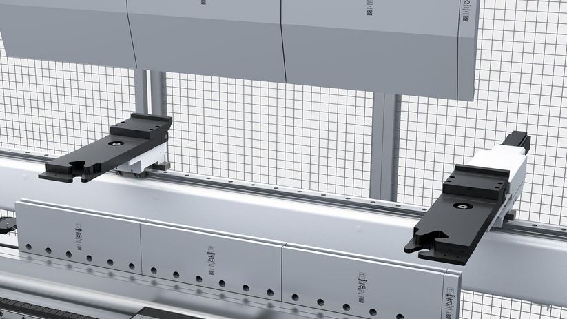 TruBend Series 3000, backgauge