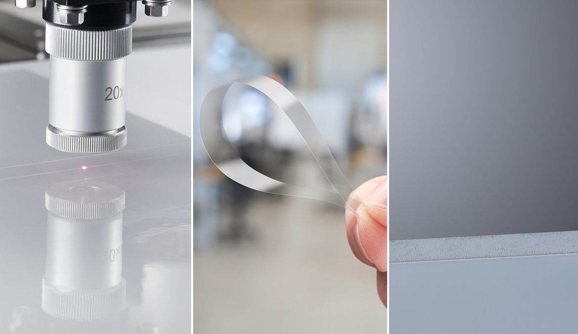 TruMicro glass film application image