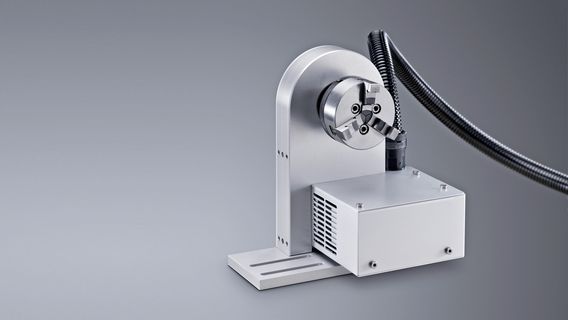 Rotary axis of the TruMark Station 7000